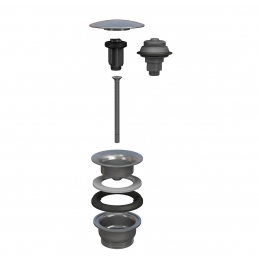 Piletta A Scatto Manitapi Per Lavabo E Bidet "Bonomini" 371-B0931