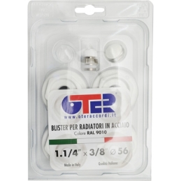 Kit Blister Per Radiatori In Acciaio - Fl 56 1"1/4 X 1/2 433-1064-04