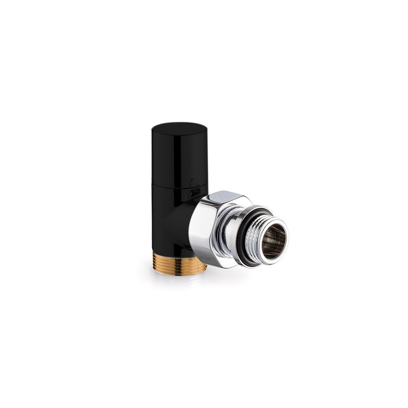 Valvola A Squadra Tondera Light - 1/2" Nero 433-S0762-04N