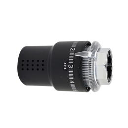 Testa Termostatica Aria C/sensore Liquido - Nero M30 X 1,5 433-SN094-NE