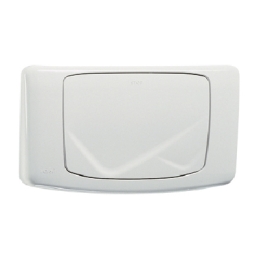 Placca Meccanica Singolo Scarico Angel-rios - Bianca 360-8281-001