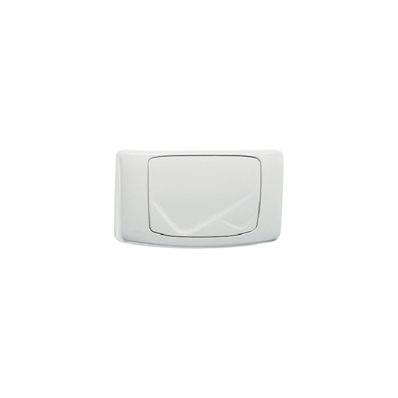 Placca Meccanica Singolo Scarico Angel-rios - Bianca 360-8281-001