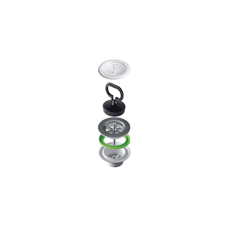 Piletta Per Lavelli Con Gattinara In Acciaio Inox "Bonomini" 371-B1950M