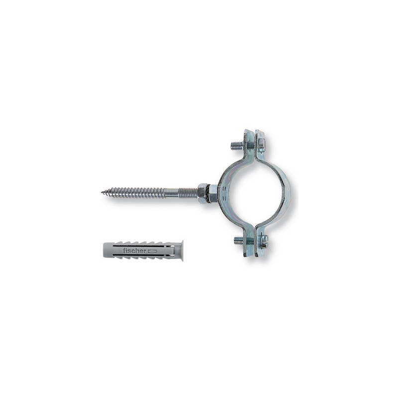 + Collari Pesanti In Acciaio Con Vite E Tasselli Cps - Pz. 1 X 3" 213-CPS-12