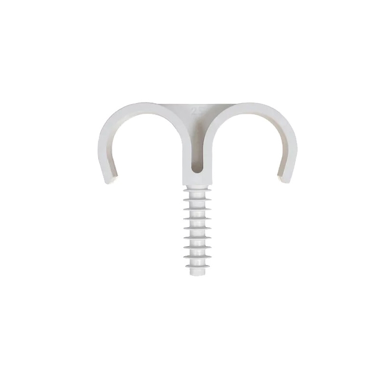 50 Pz Fissatubo Doppio A Battere - 25 Mm 213-FXD-25
