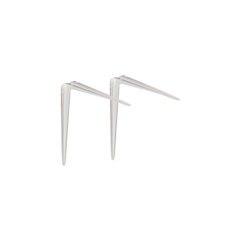 2 Pz Mensole Nervate Bianche - 150 X 200 213-MNB-150