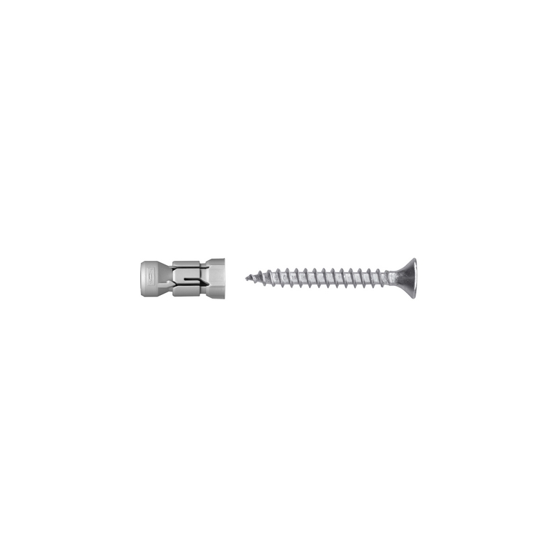 Tassello Nylon Ad Espansione Conica Con Vite - 8 Mm 213-PDS-8