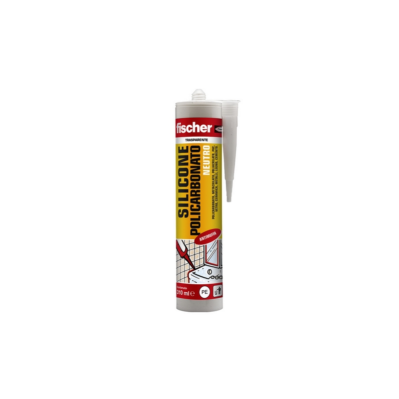Silicone Policarbonato Neutro Snp - Trasparente - 310 Ml 213-SNP-TR