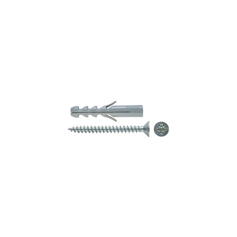 Tassello Con Vite Acciaio Sv Fischer - 8 213-SV-08