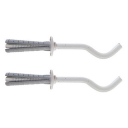 2 Pz Mensole Per Radiatori In Allum. Tf 8 Fischer - 70 213-TF8-070B