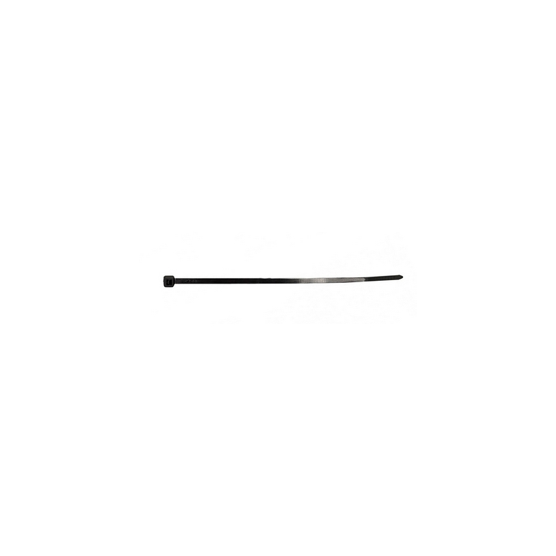 100 Pz Fascette Per Cablaggio In Nylon Nere - 2.5 X 200 Mm 213-UBN-25200