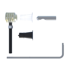 Fissaggio Nascosto Per Wc Bidet Sospesi Con Accesso Da Sotto - - 213-WB9BTU
