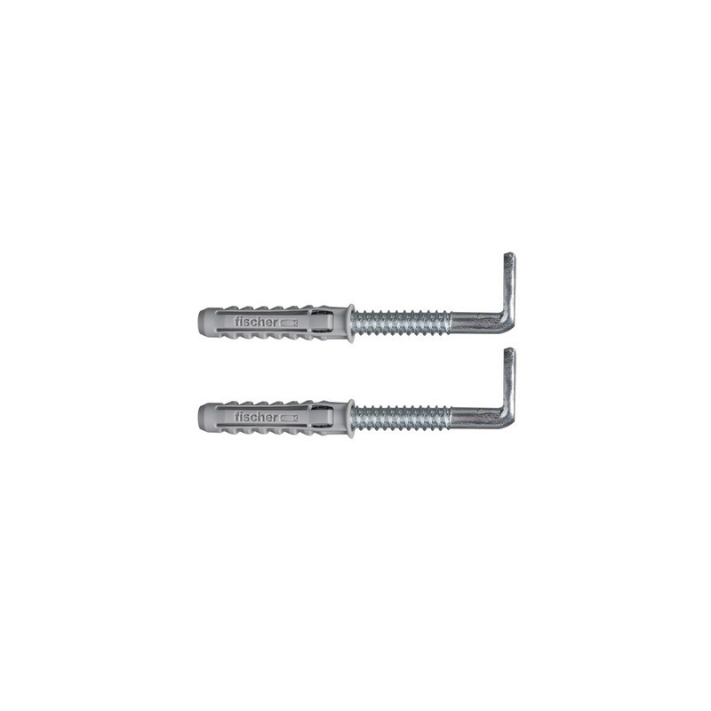 2 Pz Elementi Di Fissaggio Fischer Per Scaldabagno Wds - 10 213-WDS-10