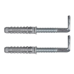 2 Pz Elementi Di Fissaggio Fischer Per Scaldabagno Wds - 12 213-WDS-12