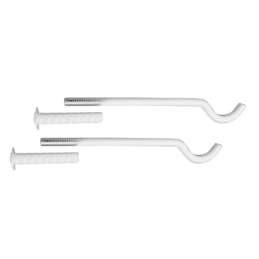 2 Pz Mensole Telescopiche Per Radiatori Tubolari - Mm 270 214-408V-270