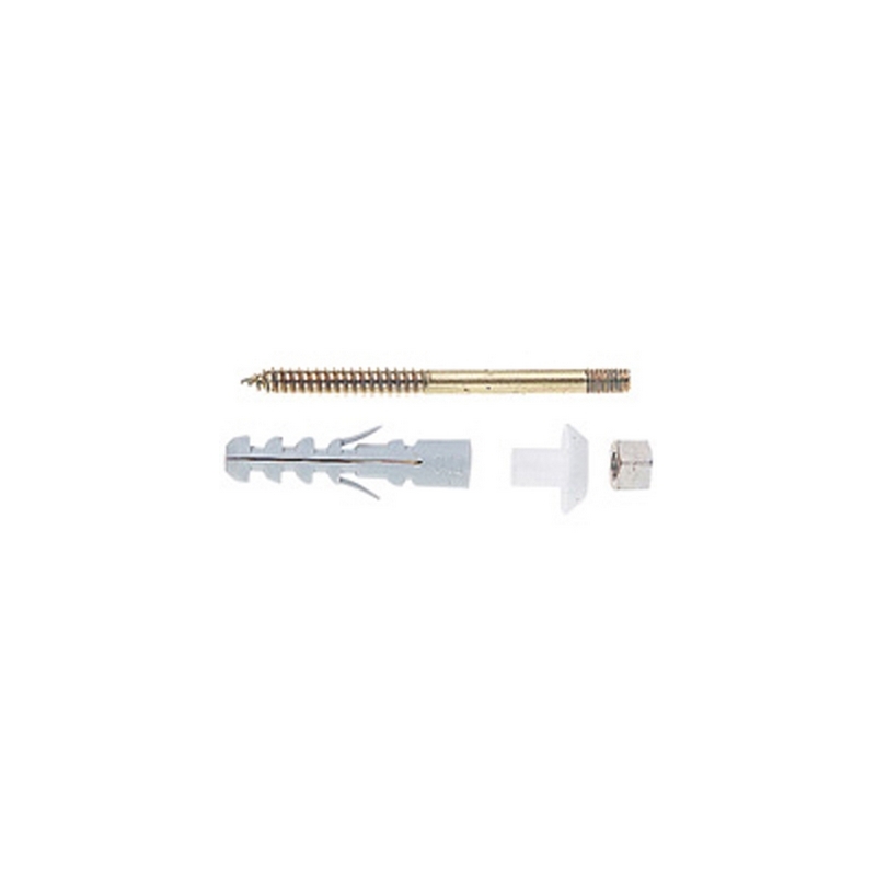 4 Pz Viti Di Fissaggio In Ottone Per Vasi E Bidet - Diam. 6 X 76 214-460-080