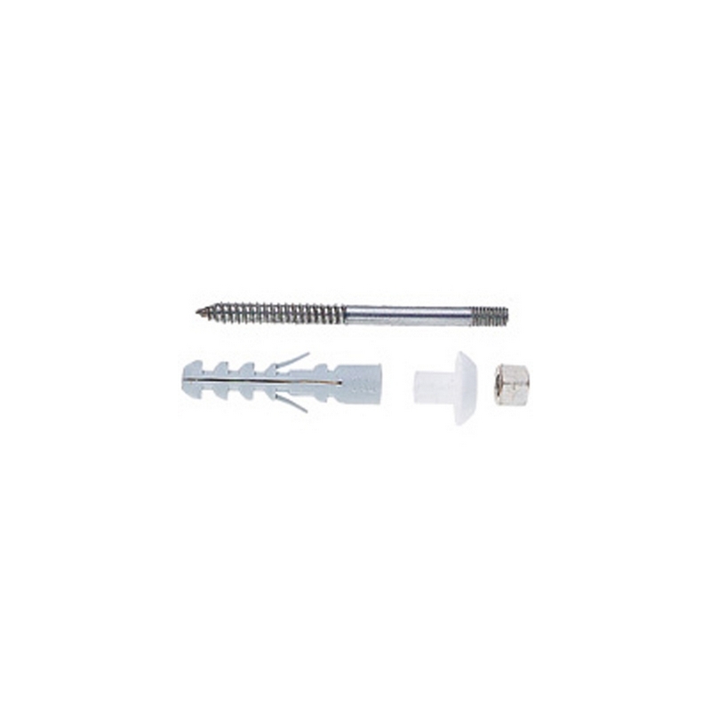 4 Pz Viti Di Fissaggio In Ferro Per Vasi E Bidet - Diam. 6 X 76 214-460F-080