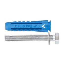 Tassello Universale In Nylon Con Vite Te Metrica E Rondella - 10x50 Con Vite M6x60 214-5203-10