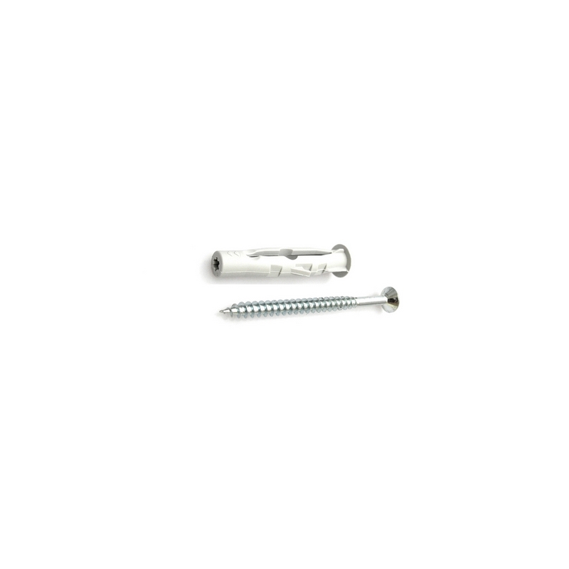 Tassello In Nylon Con Vite - Diam. 8 X 50 Mm 214-5210-08