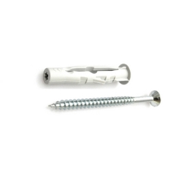 Tassello In Nylon Con Vite - Diam. 10 X 60 Mm 214-5210-10