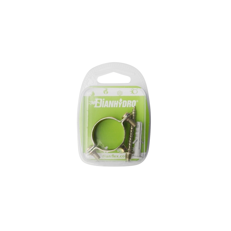 + Collari Leggeri Con Tassello E Vite Blister - Pz.1 Diam. 28 - 3/4" 214-810Y-28