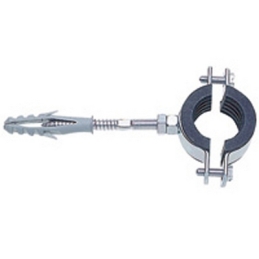 Collare Pesante Zincato Con Guarnizione Isofonica - Diam. 1/2 (mm 20-24) 214-833G-04