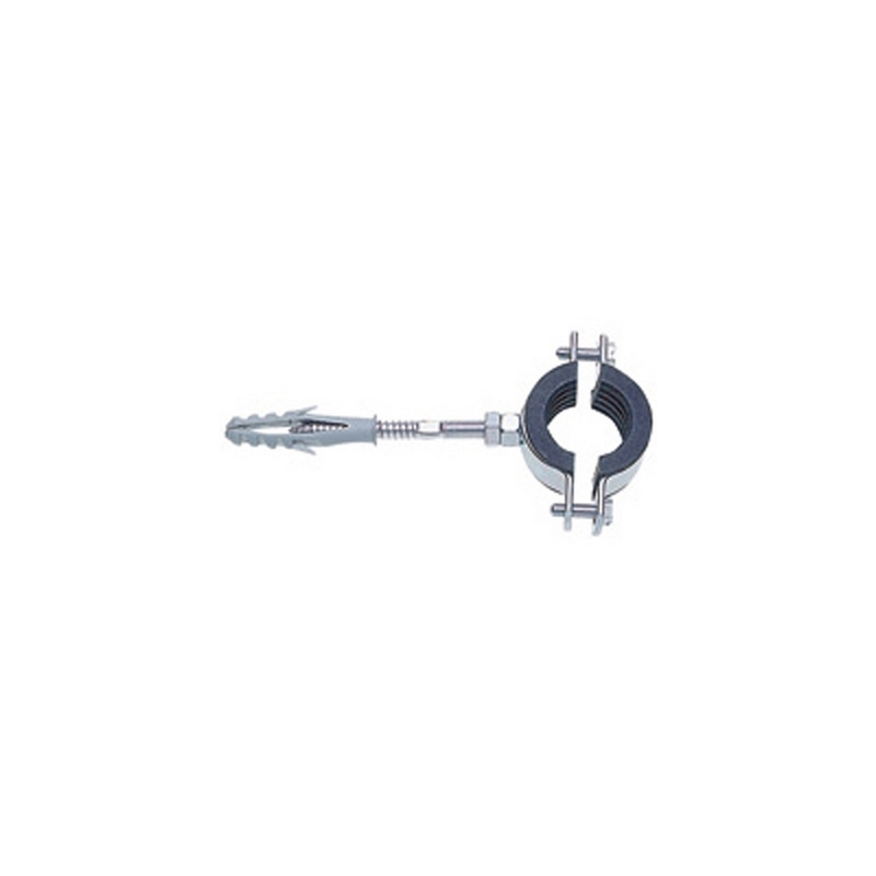Collare Pesante Zincato Con Guarnizione Isofonica - Diam. 1" 1/2 (mm 46-50) 214-833G-08
