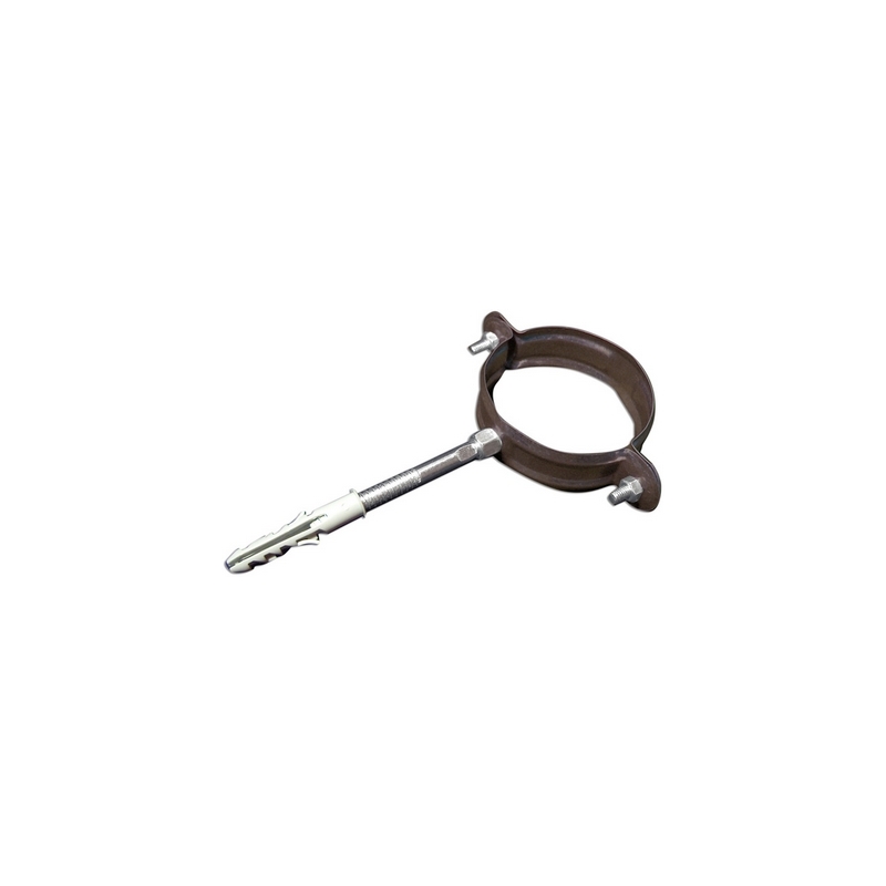 Collare Pluviale Rotondo Pre-verniciato - Diam. 80 Testa Di Moro 214-F204T-080
