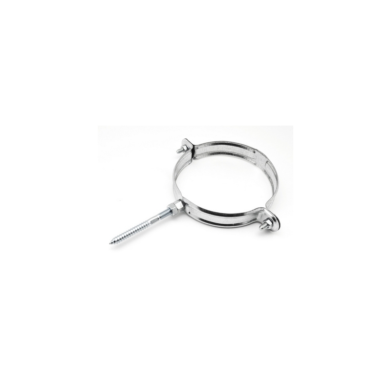 Collare Pluviale Rotondo Zincato - Diam. 125 214-F208-125