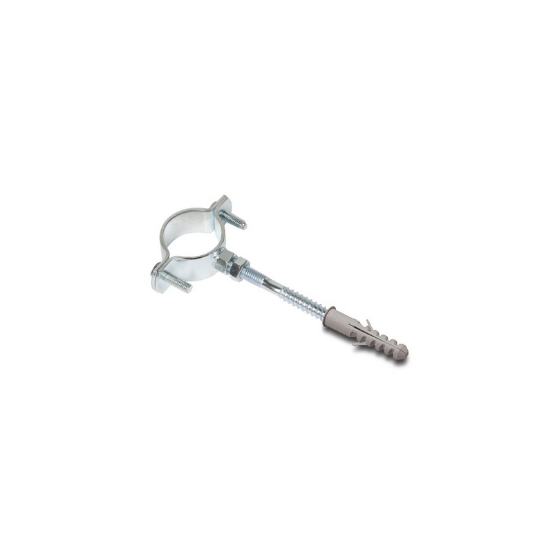 2 Pz Collari Pesanti Zincati Con Tasselli - 2"1/2 214-F230-11