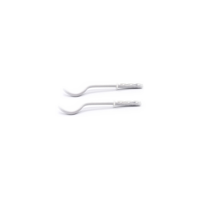 2 Pz Mensole Filettate Per Radiatori Tubolari Verniciata - 9 X 190 Mm 214-FMT63-190