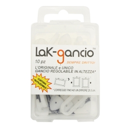 10 Pz Lak-gancio Con Regolazione In Altezza - - 214-G110