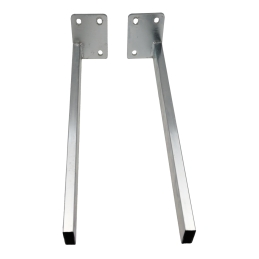Coppia Staffe In Acciaio Per Lavabi Emotion - - 214-M2056