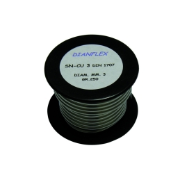 Lega Saldante Stagno Rame In Rotolo L-sn Cu 3 - Din 1707 - Gr. 250 316-4933