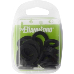 Kit Misto Guarnizioni Per Raccordi Sanit. In Gomma T.m. Blister - Pz.10x(3/8-1/2) +pz.5x(3/4) 200-244YK-C01