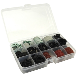 Scatola Assortita 222 Pz Guarnizioni In 15 Mini-box - - 200-2524