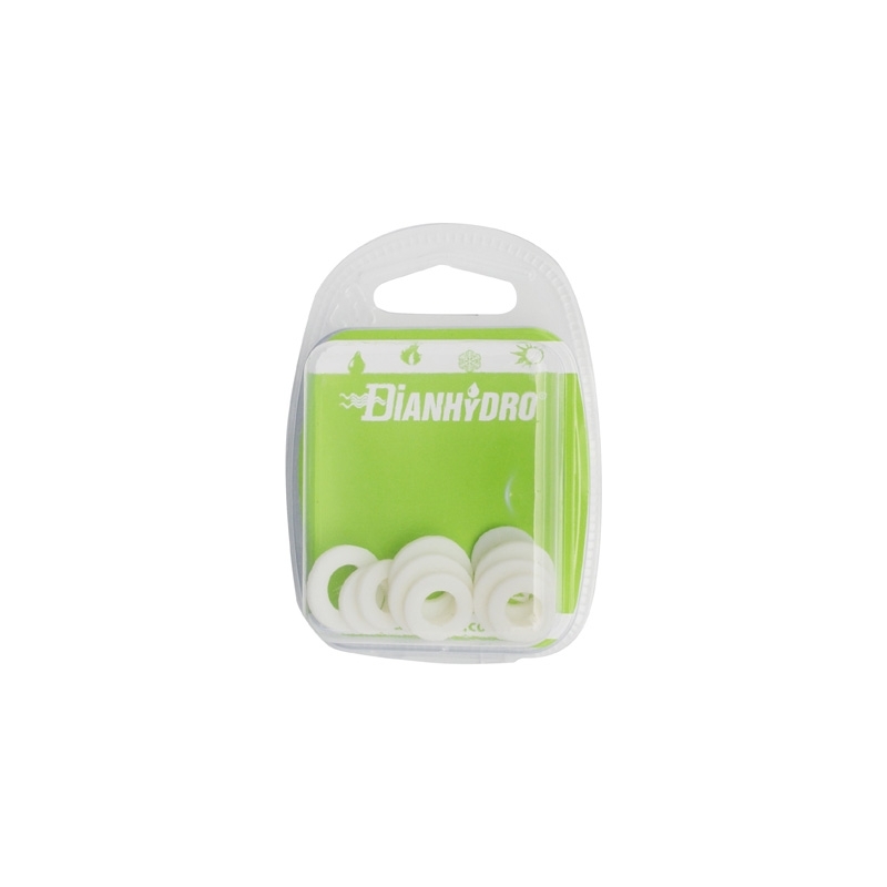 Kit Misto Guarnizioni Per Sanitari "platinum" Bianche Mm2 Blister - Pz.5x(3/8 - 1/2) + 2pz X(3/4) 200-M1030YK-C01
