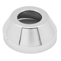 Rosone Conico Per Tubo Adduzione Wc Dm. Est. 78 Cromato - Diam. 40 210-436-40