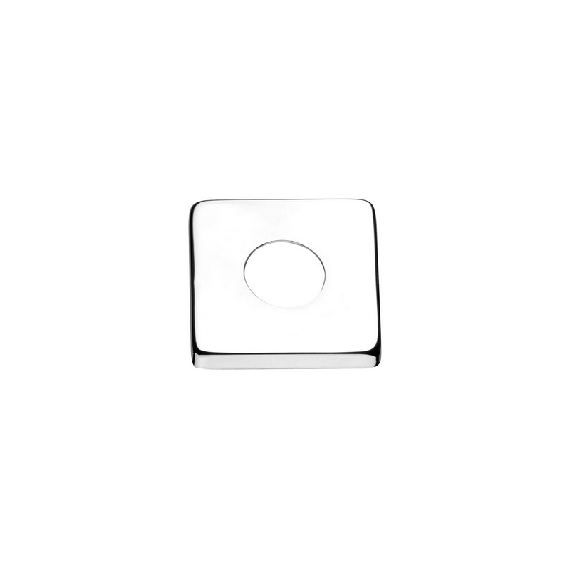 Rosetta Pesante Quadra In Ottone Cromo - 1/2" 210-X433-04