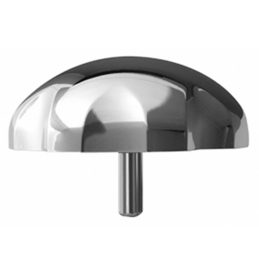 Manopola In Abs Cromo Per Colonna Vasca Extensa - Diam. 82 370-BGH1757