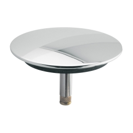 Tappo Salterello In Ottone Cromato Per Colonna Vasca - Diam. 70 370-Z113