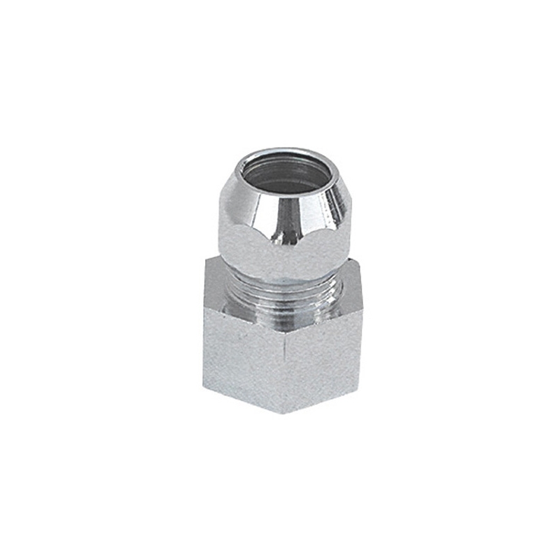 Raccordo Mf Con Dado Conico Cromato - 3/8 X 3/8 Diam. 10 211-562-3310