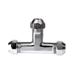 Raccordo A "t" Con Guarnizione E Dadi Conici - 10x10x10 Mm 211-567-10