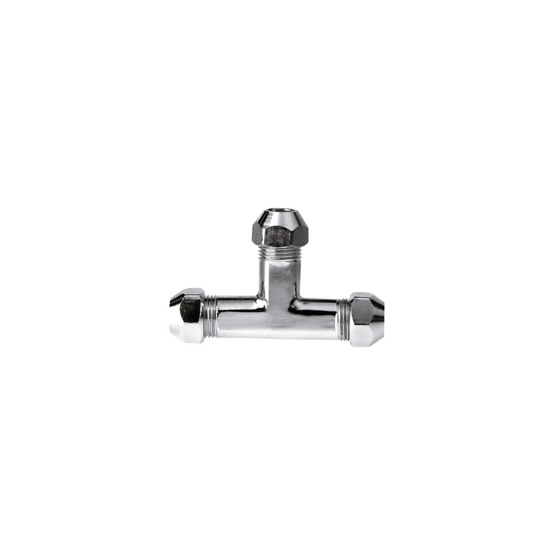 Raccordo A "t" Con Guarnizione E Dadi Conici - 10x10x10 Mm 211-567-10