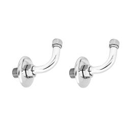 2 Pz Curvette Sottolavabo Con Rosone - 1/2 X 3/8 Diam. 10 211-5001