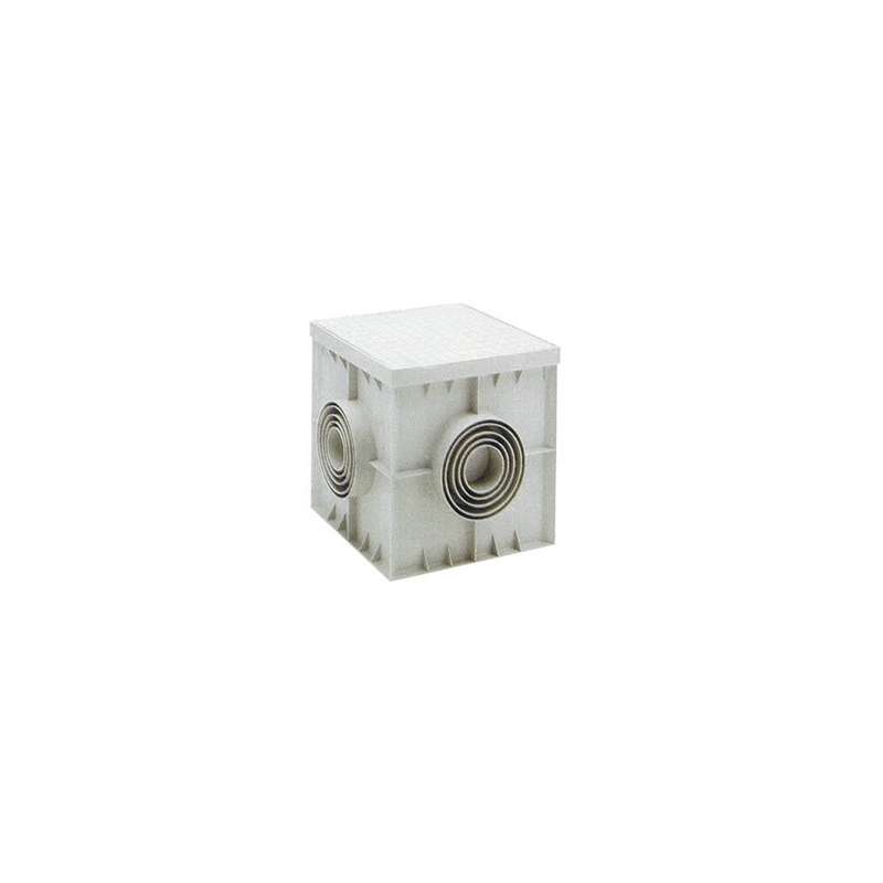 Pozzetto Monolitico In Pp Con Chiusino - Cm. 55 X 55 380-540-55