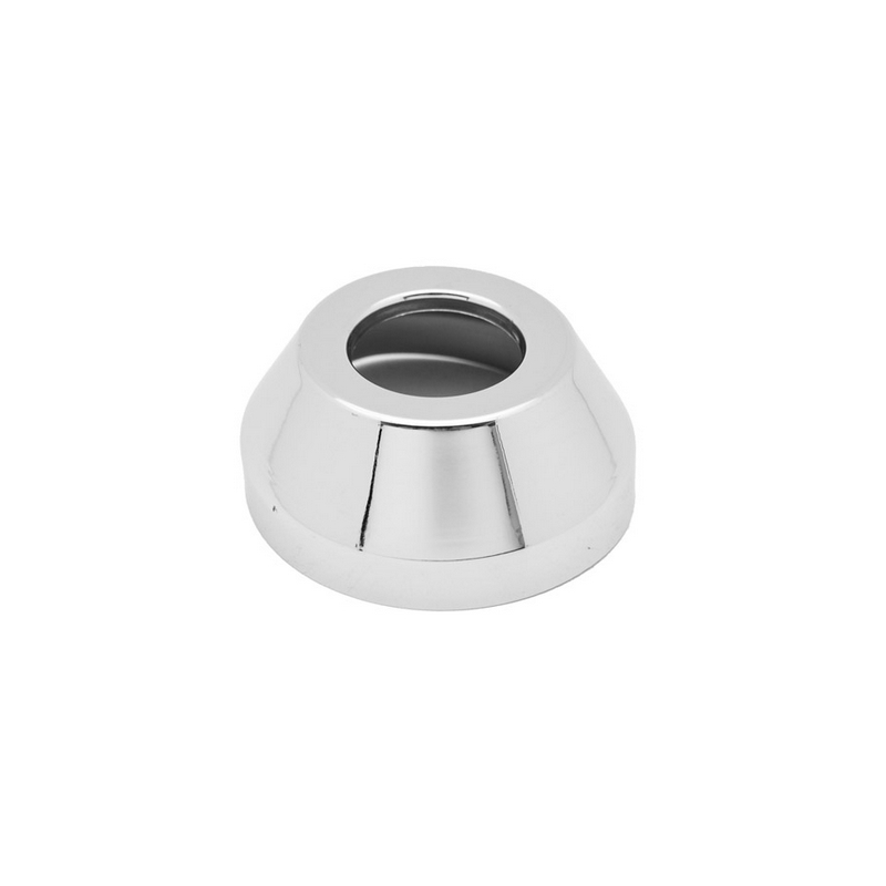 Rosone Conico Per Tubo Adduzione Wc Dm. Est. 78 Cromato - Diam. 26 210-436-26