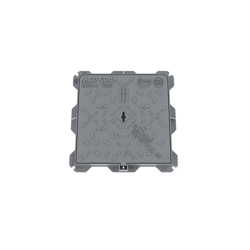 Chiusino In Ghisa C250 - Cm 40 X 40 380-5892-40
