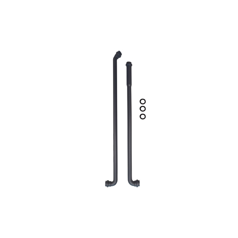 2 Pz Tubi Da Incasso Per Cassetta Alta Con Or - Diam. 30 133-9043