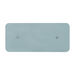 Placca Inox Per Cassetta Fusion Pneu - Inox 133-R1061P